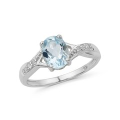 Серебряное (925) кольцо с драгоценными камнями, код ah5665-2 AH5665-2EU-57 цена и информация | Кольцо | kaup24.ee