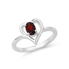 Серебряное (925) кольцо с драгоценными камнями, код ah5703-4 AH5703-4EU-57 цена и информация | Кольцо | kaup24.ee