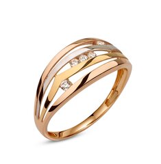 Kuldsõrmus naistele 0009683400216 hind ja info | Sõrmused | kaup24.ee