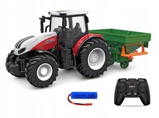 Сельскохозяйственный трактор с дистанционным управлением и сеялкой цена и информация | Игрушки для мальчиков | kaup24.ee