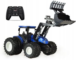 Трактор с дистанционным управлением, синий цена и информация | Развивающий мелкую моторику - кинетический песок KeyCraft NV215 (80 г) детям от 3+ лет, бежевый | kaup24.ee