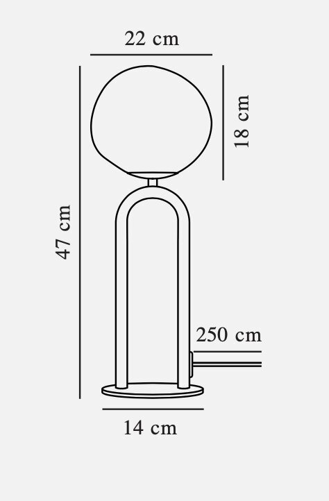 Nordlux laualamp Shapes 2120055035 цена и информация | Laualambid | kaup24.ee