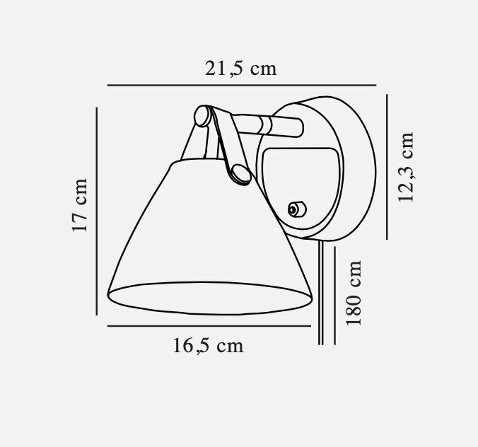 Nordlux seinavalgusti Strap 84291003 hind ja info | Seinavalgustid | kaup24.ee