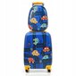 Laste seljakoti ja kohvri komplekt "Costway", 40l hind ja info | Kohvrid, reisikotid | kaup24.ee