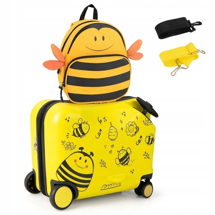 Laste seljakoti ja kohvri komplekt "Costway", 26 l цена и информация | Kohvrid, reisikotid | kaup24.ee