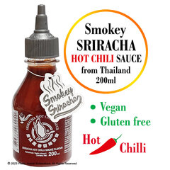 Sriracha kuum kaste suitsuse maitsega - Smokey Sriracha, Flying Goose Brand, 200ml цена и информация | Соусы | kaup24.ee