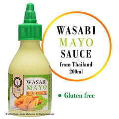 Wasabi majoneesi kaste, Wasabi Mayo Sauce, Thai Dancer, 200ml hind ja info | Kastmed | kaup24.ee