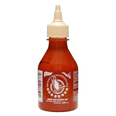 Острый соус чили с чесноком без усилителя вкуса Sriracha Hot Chilli Sauce with Extra Garlic No MSG Flying Goose Brand, 200 мл цена и информация | Соусы | kaup24.ee