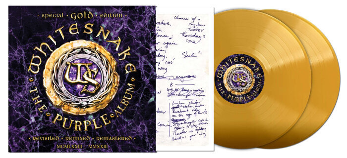 Vinüülplaat LP Whitesnake - The Purple Album, Gold Vinyl, Limited Edition hind ja info | Vinüülplaadid, CD, DVD | kaup24.ee