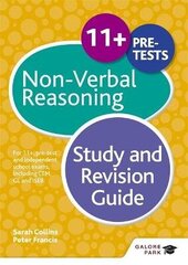 11plus Non-Verbal Reasoning Study and Revision Guide: For 11plus, pre-test and independent school exams including CEM, GL and ISEB цена и информация | Книги для подростков и молодежи | kaup24.ee