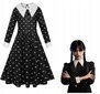 Kolmapäev Addams kleit, suurus 140 hind ja info | Karnevali kostüümid | kaup24.ee