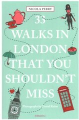 33 Walks in London That You Shouldn't Miss цена и информация | Путеводители, путешествия | kaup24.ee