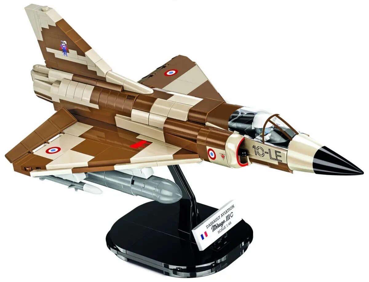 Struktuursed relvajõudude Mirage IIIC Vexin 444 elemendid цена и информация | Klotsid ja konstruktorid | kaup24.ee