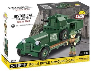 Конструктор Cobi Historical Collection Rolls-Royce Armoured Car 1920, 276 дет. цена и информация | Конструкторы и кубики | kaup24.ee