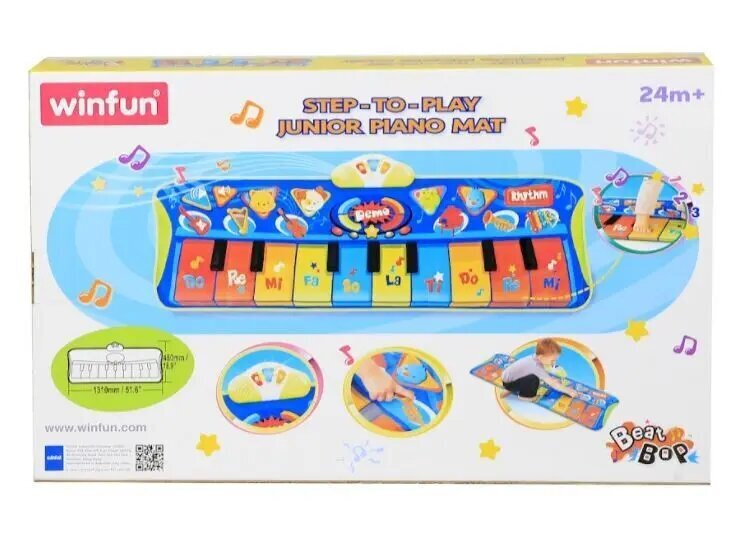 Winfun Salvestamine Dance Mat hind ja info | Arendavad mänguasjad | kaup24.ee