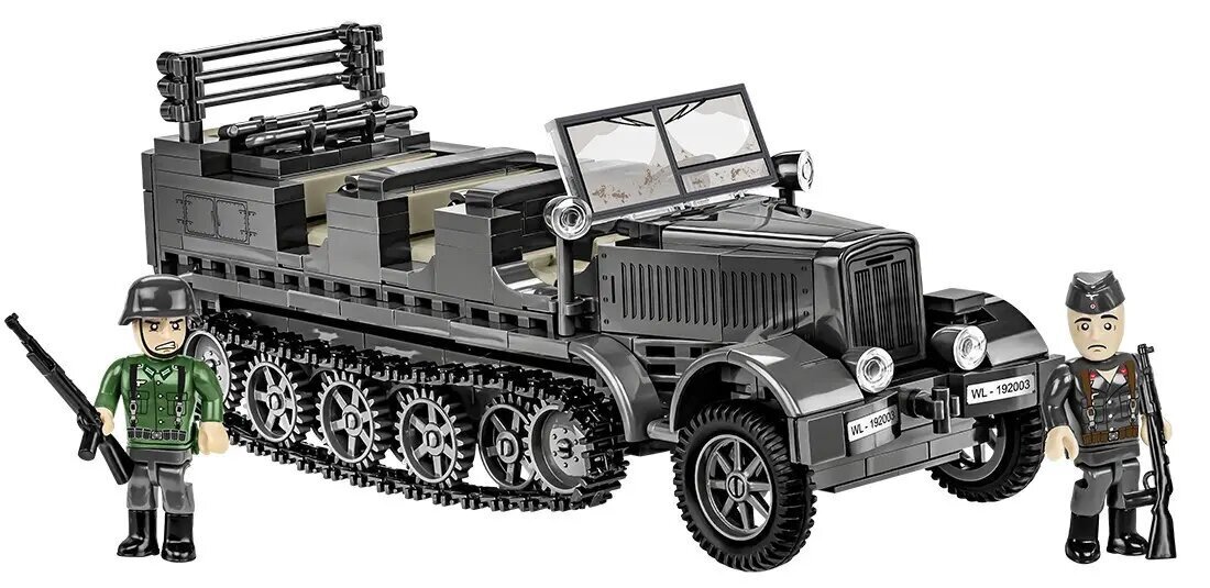 Ajalooline kollektsioon Blocks Sd.Kfz. 7 Half-Track цена и информация | Klotsid ja konstruktorid | kaup24.ee