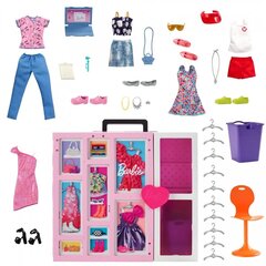 Barbie riietusruumi komplekt цена и информация | Игрушки для девочек | kaup24.ee