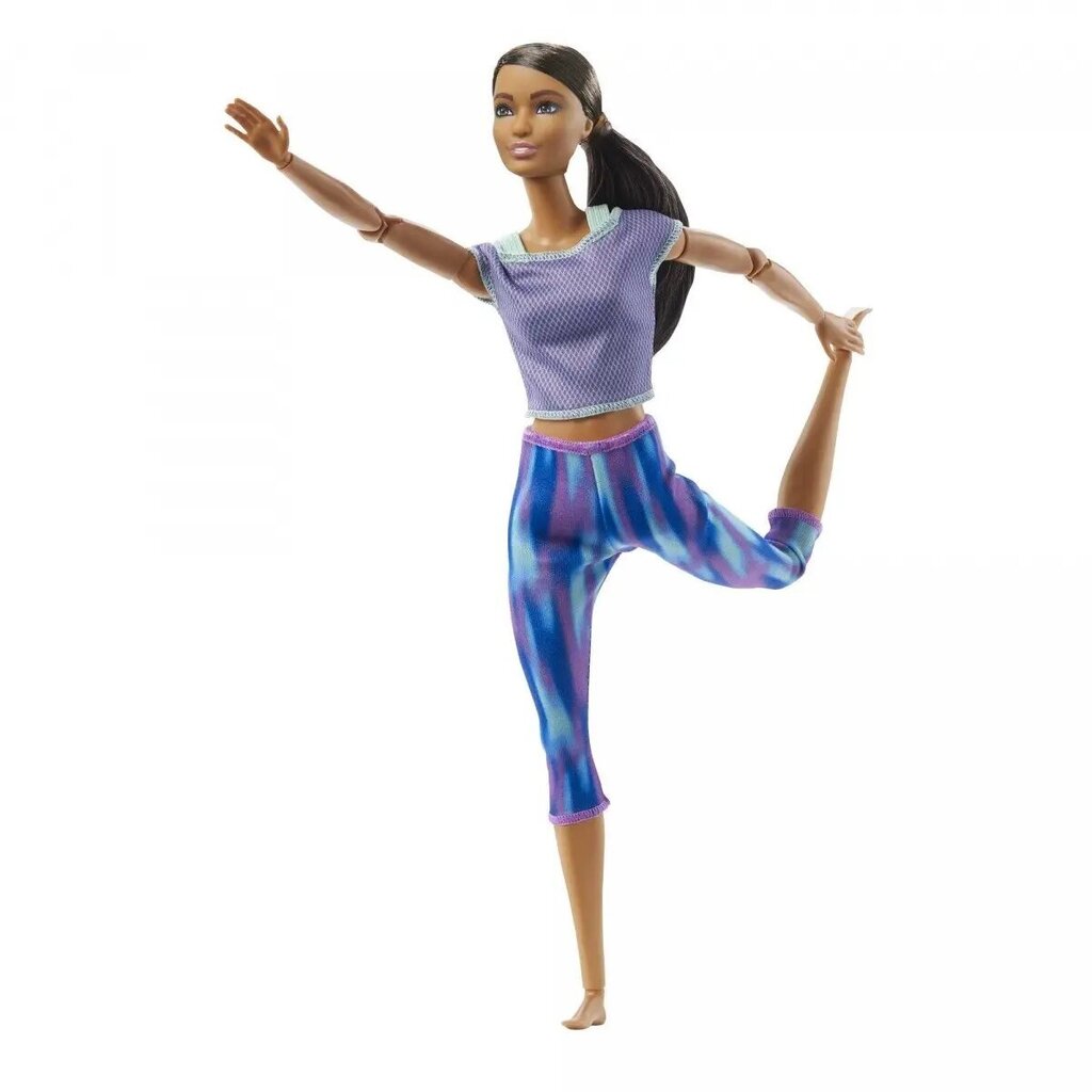 Barbie nukk tehtud liikuda õie sinine kostüüm цена и информация | Tüdrukute mänguasjad | kaup24.ee