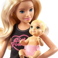 Кукла Барби, няня+няня для малышей, аксессуары GRP13 цена и информация | Игрушки для девочек | kaup24.ee