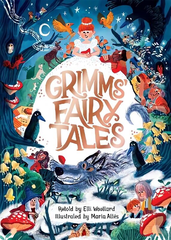 Grimms' Fairy Tales, Retold by Elli Woollard, Illustrated by Marta Altes цена и информация | Väikelaste raamatud | kaup24.ee