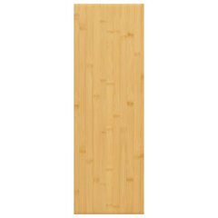 vidaXL seinariiul, 60x20x2,5 cm, bambus hind ja info | Riiulid | kaup24.ee