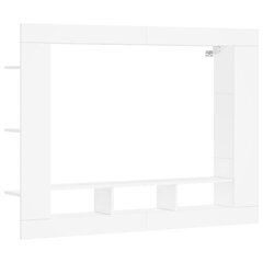 vidaXL telerikapp, valge, 152 x 22 x 113 cm, tehispuit hind ja info | TV alused | kaup24.ee