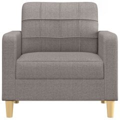 Тканевый диван, 117 х 55,5 х 77 см, темно-серый цена и информация | Кресла в гостиную | kaup24.ee