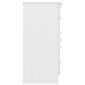 vidaXL puhvetkapp "ALTA", valge 77x35x73 cm, männipuit hind ja info | Elutoa väikesed kapid | kaup24.ee