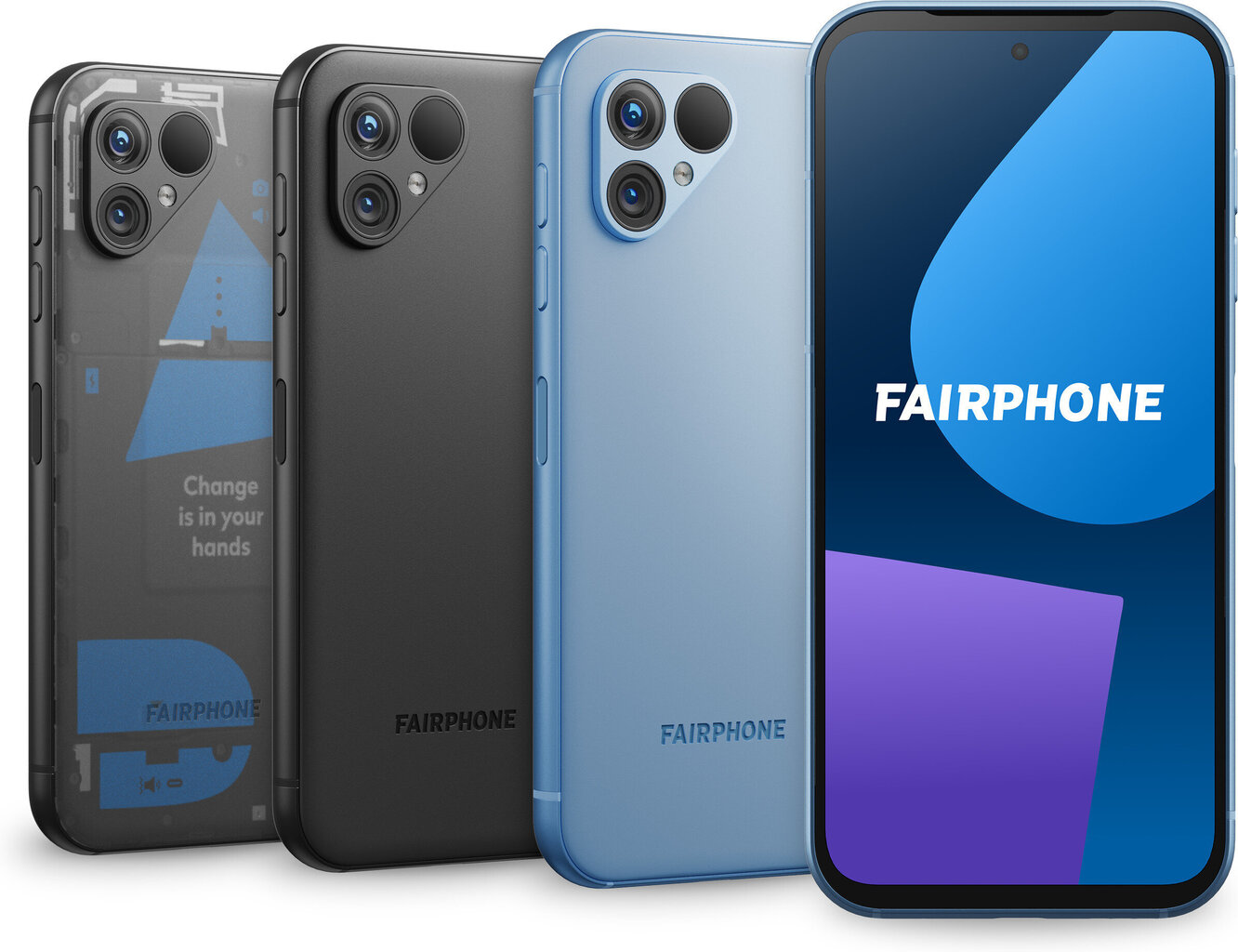 Fairphone 5 5G 8/256GB Sky Blue hind ja info | Telefonid | kaup24.ee