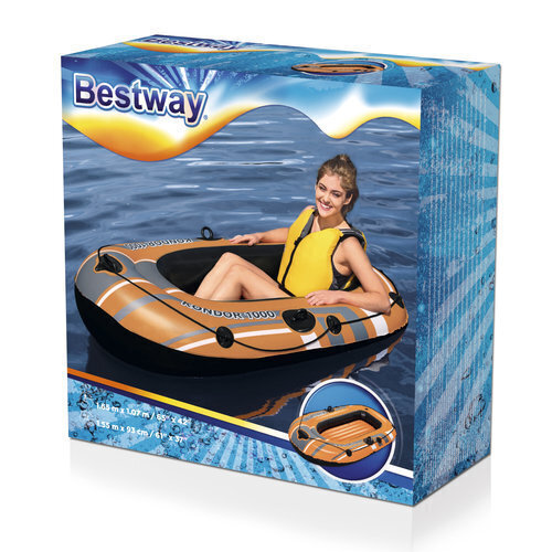 Täispuhutav paat Bestway, 155 x 93 cm, 61099 hind ja info | Paadid ja süstad | kaup24.ee