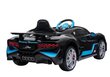 Ühekohaline elektriauto lastele, Bugatti Divo, must hind ja info | Laste elektriautod | kaup24.ee