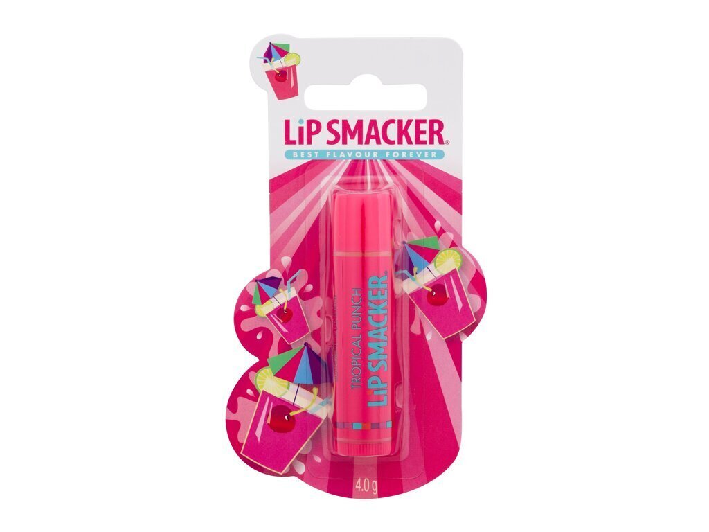 Huulepalsam Lip Smacker troopiline punš, 4 g цена и информация | Huulepulgad, -läiked, -palsamid, vaseliin | kaup24.ee