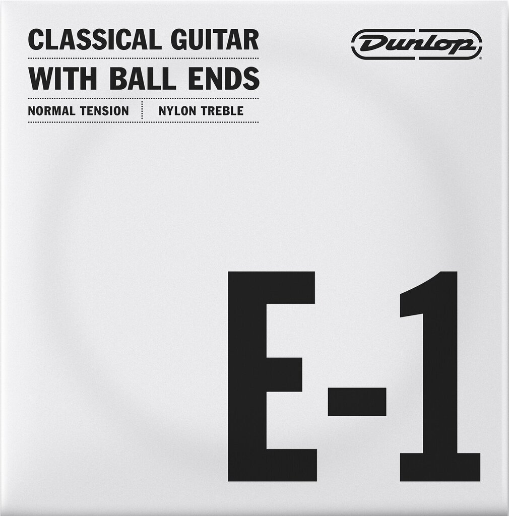 Klassikalise kitarri keel E-1 Dunlop DCY01ENB hind ja info | Muusikariistade tarvikud | kaup24.ee