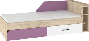 Кровать Pax-08, коричневый/фиолетовый цвет цена и информация | Кровати | kaup24.ee