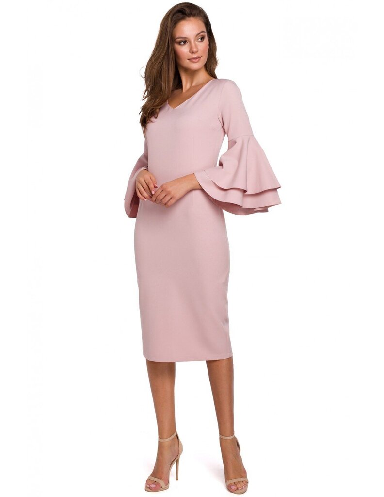 Kleit naistele Makover K002, roosa цена и информация | Kleidid | kaup24.ee