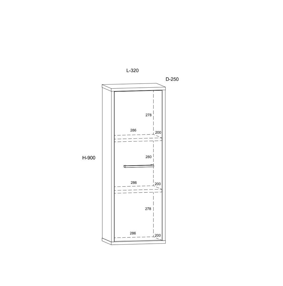 Riiul Boss, pruun/valge hind ja info | Riiulid | kaup24.ee