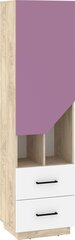 Полка Meblocross Pax-15, коричневый/белый/фиолетовый цвет цена и информация | Полки | kaup24.ee