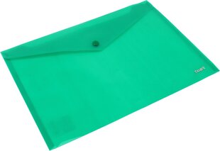 Klambriga plastikümbrik Axent, A4, roheline hind ja info | Kirjatarbed | kaup24.ee