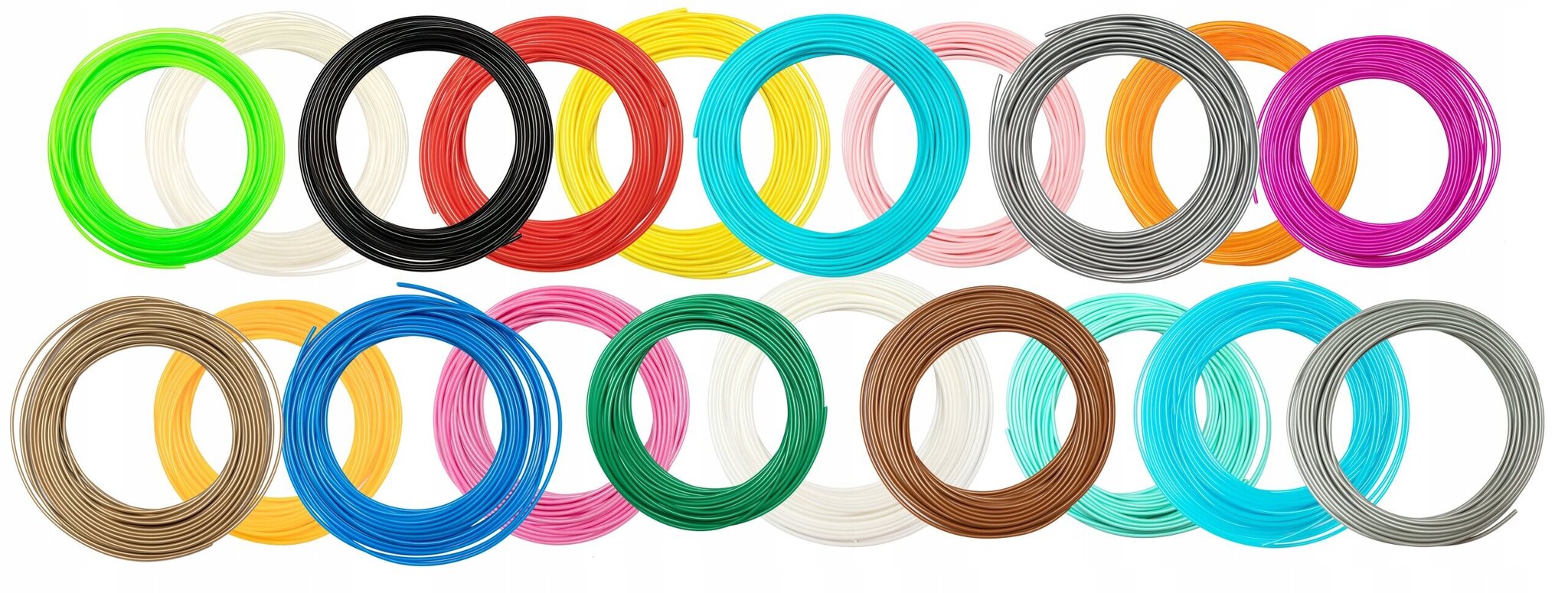 3D pliiatsi filament / plastik komplekt 100m hind ja info | Nutiseadmed ja aksessuaarid | kaup24.ee