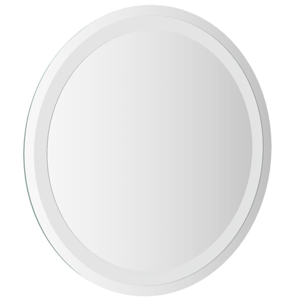 vidaXL LED vannitoapeegel 50 cm ümmargune цена и информация | Vannitoa peeglid | kaup24.ee