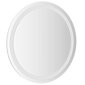 vidaXL LED vannitoapeegel 50 cm ümmargune hind ja info | Vannitoa peeglid | kaup24.ee