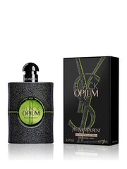 Parfüümvesi Yves Saint Laurent Black Opium Illicit Green EDP naistele, 75 ml hind ja info | Naiste parfüümid | kaup24.ee