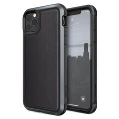 X-Doria Defense Lux iPhone 11 Pro Max, juoda hind ja info | Telefoni kaaned, ümbrised | kaup24.ee