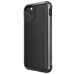X-Doria Defense Lux iPhone 11 Pro Max, juoda hind ja info | Telefoni kaaned, ümbrised | kaup24.ee