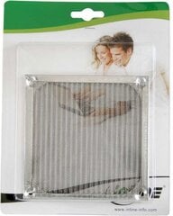 InLine Fan Grill Aluminum Filter 80x80mm (33378A) hind ja info | Lisatarvikud korpustele | kaup24.ee