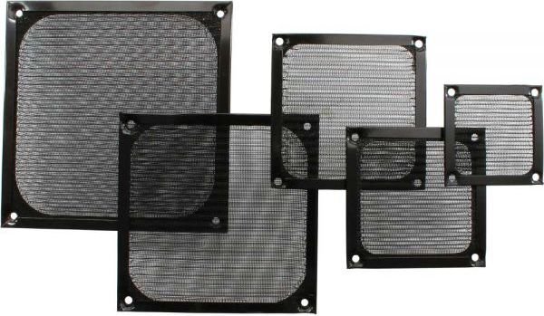 InLine Fan Grill Aluminum Filter 140x140mm black (33372S) цена и информация | Lisatarvikud korpustele | kaup24.ee