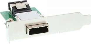 InLine SAS Low Profile Adapter Bracket external SFF-8088 to internal SFF-8087 (27650) hind ja info | Inline Arvutid ja IT- tehnika | kaup24.ee