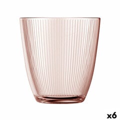 Klaas Luminarc Concepto Stripy Roosa (310 ml) (6 tk) hind ja info | Klaasid, tassid ja kannud | kaup24.ee