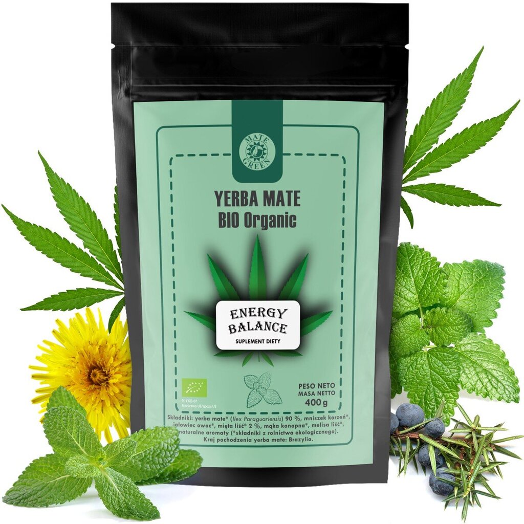 Tee Yerba Mate Bio Organic Energy Balance, 400 g цена и информация | Tee | kaup24.ee