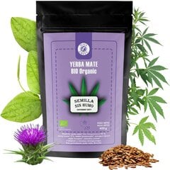 Чай Yerba Mate Bio Organic Semilla Sin Humo, 400 г цена и информация | Чай | kaup24.ee